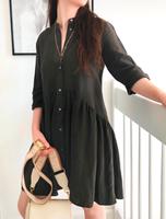 Wie Neu! Gr.S 36 Zara Bezauberndes Minikleid Leinenkleid Khaki Niedersachsen - Peine Vorschau