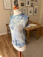 Mango Bluse Gr XS in Blau Berlin - Spandau Vorschau
