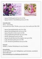 Floristik-Kurse 2024 Blumenfee Katrin CC Dresden - Südvorstadt-Ost Vorschau