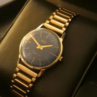 BWC automatic Herren Armbanduhr 585er 14k Gold blaues Zifferblatt Burglesum - Burg-Grambke Vorschau