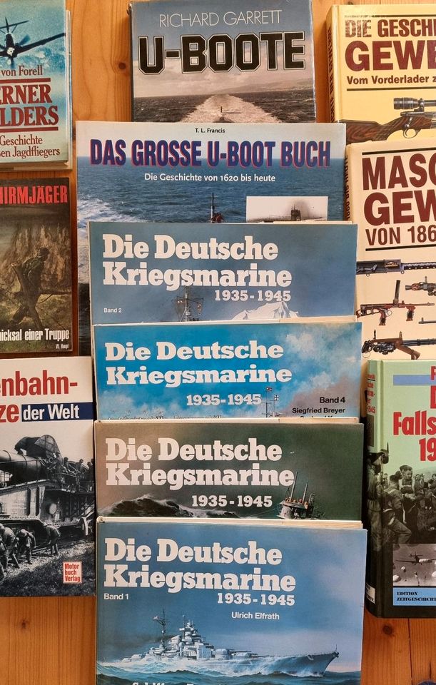 12 x Bücher WW2 Militär Technik Militaria Marine in Heidenheim an der Brenz