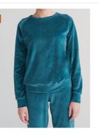 Samt Nicki Velour sweater Pullover blau Avocadostore Gr.S/36 München - Hadern Vorschau