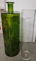 Hochwertige große Standvasen Grün- und Weißglas (76 und 68 cm) Nordrhein-Westfalen - Kaarst Vorschau