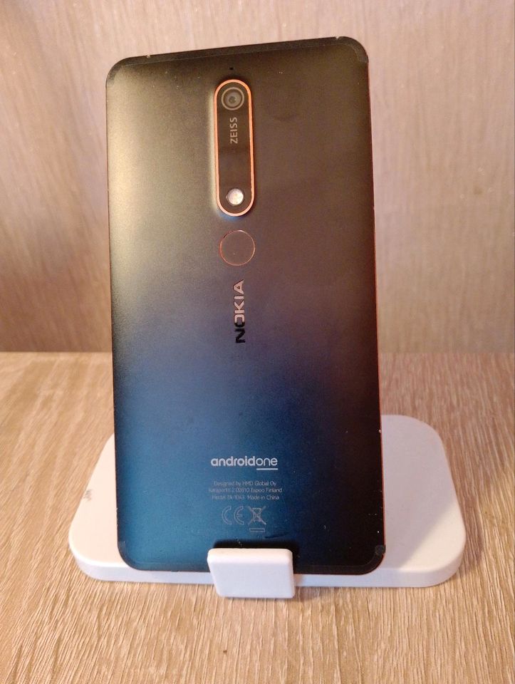 Nokia 6.1 Smartphone - Schwartz (Ohne Simlock) (Dual SIM) in Stolberg (Rhld)