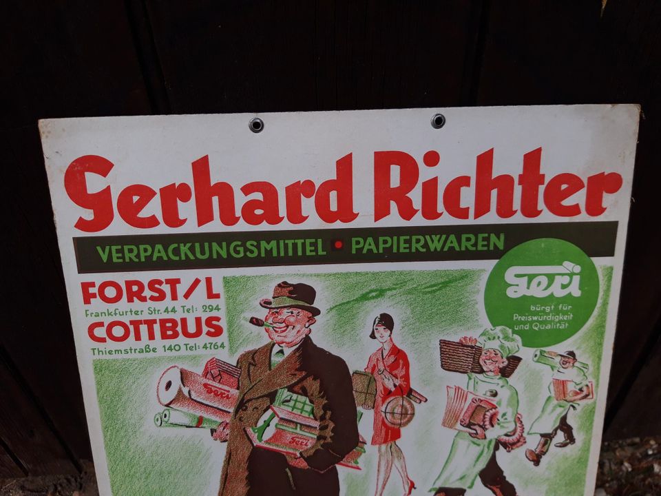 Alter Werbung Forst Cottbus in Doberlug-Kirchhain