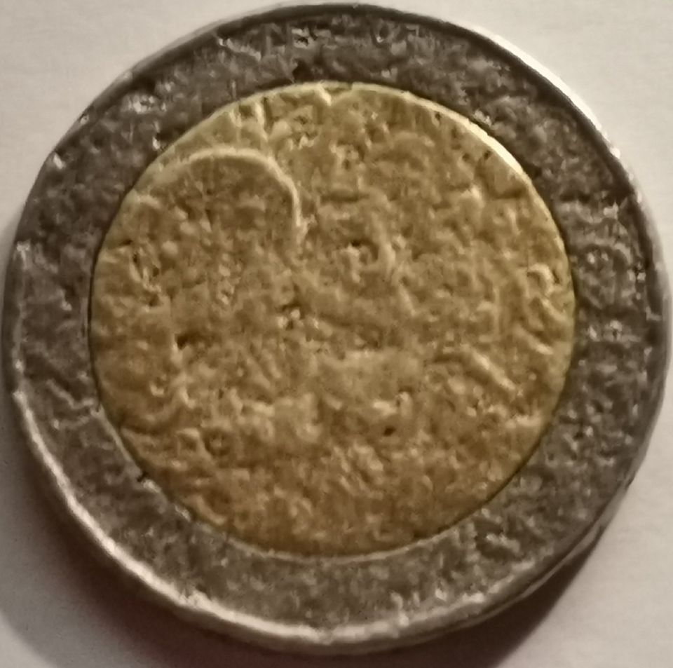 Der einzige Fehler auf der Welt sind zwei Euro. 2 Euro Münze Druc in Angelbachtal