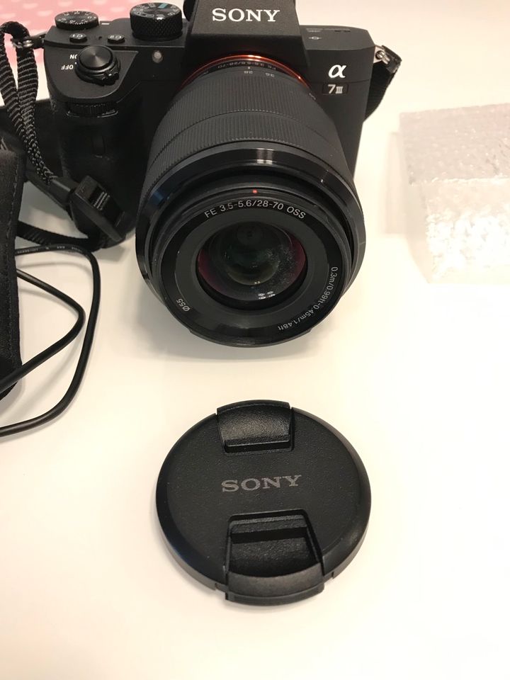 SONY ALPHA 7 III +28-70 ILCE 7M-3K Kamera Neu in Stuttgart