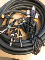 Multicore-Kabel 8 x Stereo-Klinkenstecker 6.3 auf 8 x XLR-Stecker Hamburg - Bergedorf Vorschau