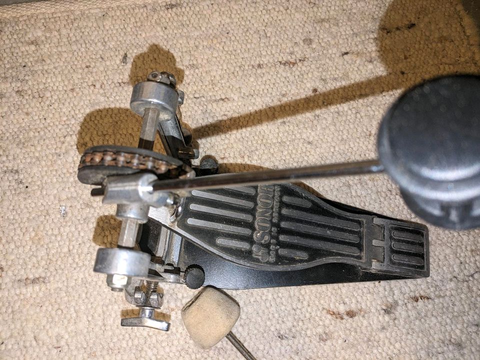 Sonor P9395 5000er Designer 90s BD Fußpedal Bassdrum Pedal in Kreuztal