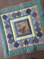 Patchwork-Babydecke "Blaubären" Handarbeit blau-grün Quilt Unikat Niedersachsen - Wasbüttel Vorschau