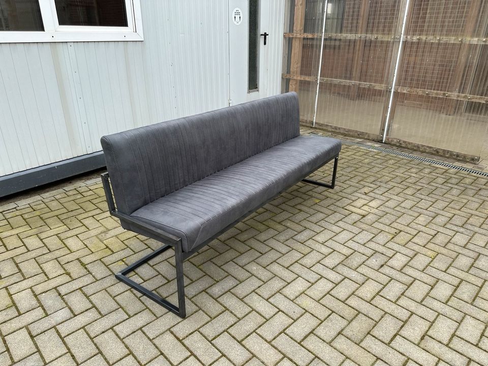 FASMAS Sitzbank Bank Esszimmer Anthracite Grau 205cm NEU in Hamburg