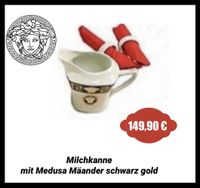 NP149€ Neu !! Porzellan Medusa Mäander Gold Schwarz Milchkanne Thüringen - Erfurt Vorschau