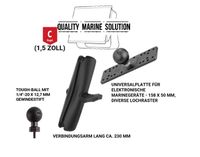 RAM Mounts Halterung Echolot NATIVE WATERCRAFT GRAPPER POLESTAR Niedersachsen - Neu Wulmstorf Vorschau