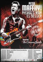 Peter Maffay Tour Poster / Konzert Plakat / Live Bayern - Augsburg Vorschau