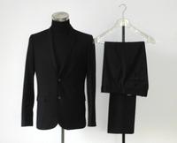 schwarzer Anzug von H&M Slim Größe 50 (Hose 48 regular Niedersachsen - Stade Vorschau