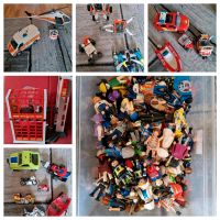 Playmobil, sehr viele Figuren, Feuerwehr, Kutter, Rettungshubschr Kiel - Russee-Hammer Vorschau