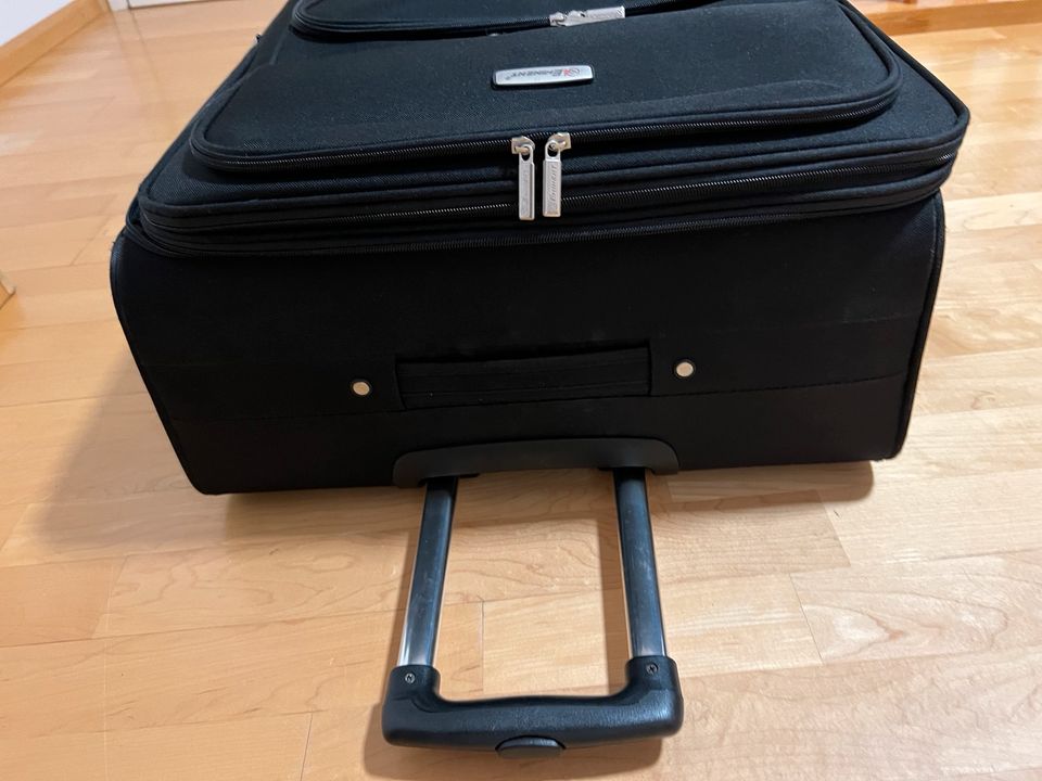 NEU! Eminent Koffer schwarz mit 4 Rollen Softcase in Saulheim