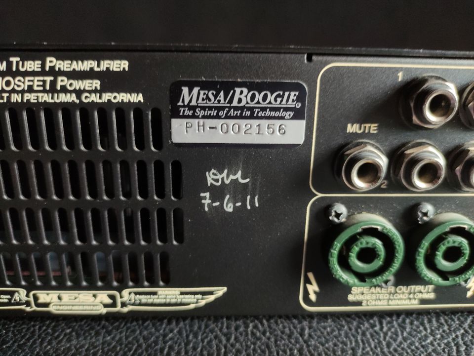 Mesa Boogie M6 Carbine Bass Amp in Lahr (Schwarzwald)