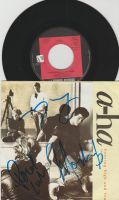 Original a-ha signierte 7" Vinyl Single ( Original Autogramm ) Bayern - Bamberg Vorschau