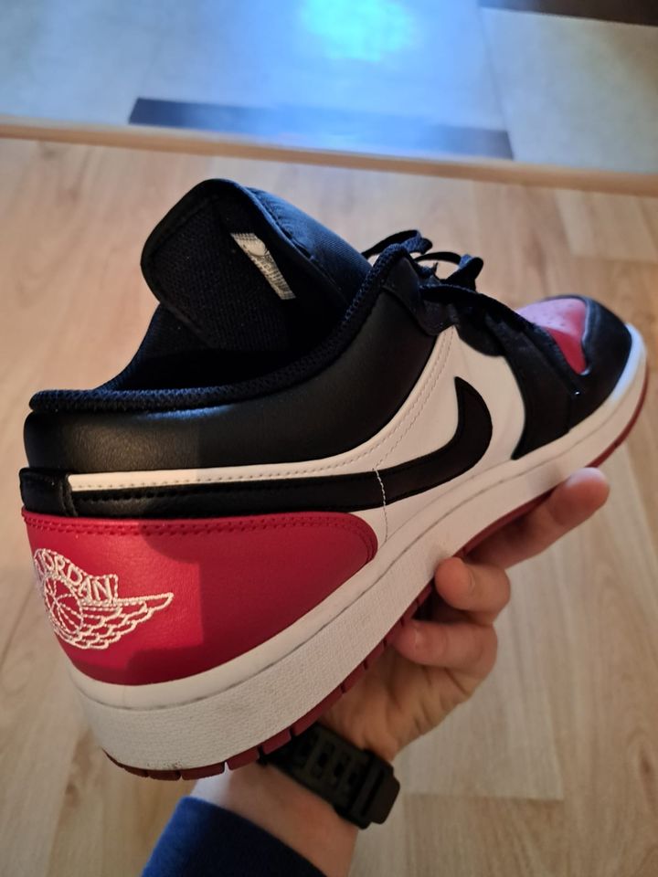 Nike Jordan 1er low Größe 47 neuwertig in Dessau-Roßlau