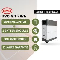 BYD Premium Batteriespeicher HVS 5.1 kWh PV Batterie Speicher Solar Speicher Paket HVS 5,1kwh Nordrhein-Westfalen - Paderborn Vorschau