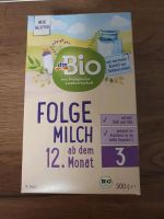 dmBio DM Bio Folgemilch 3 ab dem 12. Monat neu Niedersachsen - Laatzen Vorschau