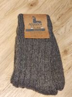 Alpaka Socken, Größe 35-38, grau Bayern - Bad Tölz Vorschau