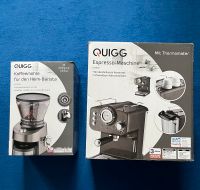 Siebträgermaschine / Espressomaschine Quigg mit Kaffeemühle Schleswig-Holstein - Flensburg Vorschau