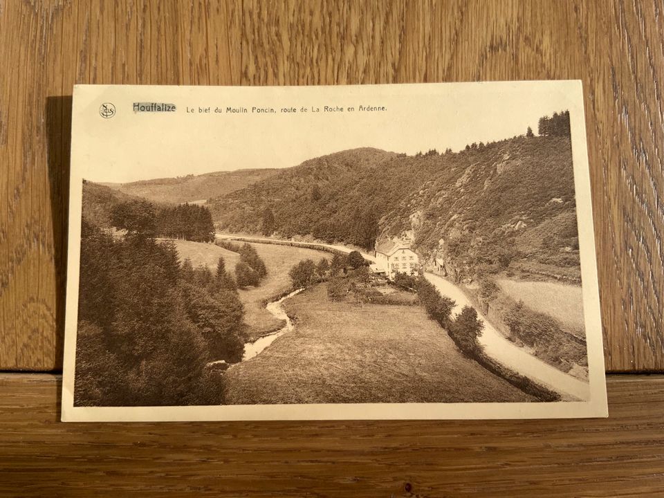 Alte Ansichtskarte von Houffalize in Belgien in Kevelaer