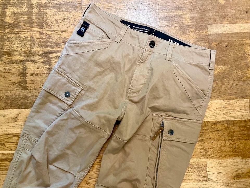 G-Star Roxic Straight Tapered Cargo Pant - W33 / L32 in Berlin