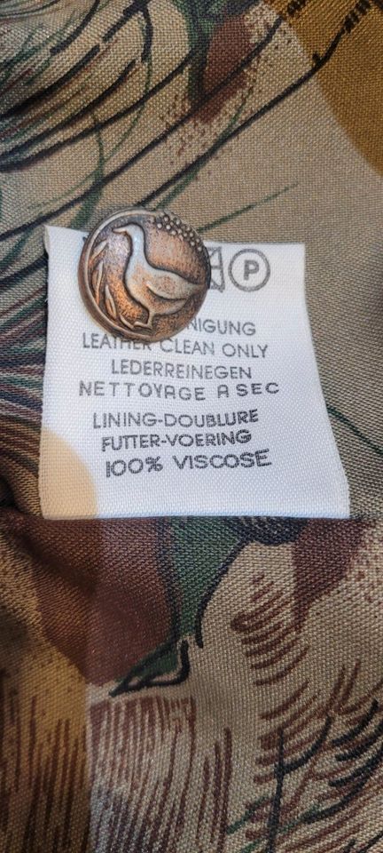 Lederjacke in der Größe 38 Landhausstil in Ellefeld