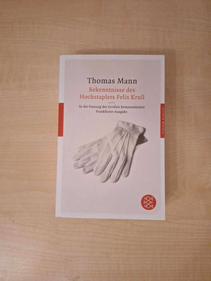Bekenntnisse des Hochstaplers Felix Krull - Thomas Mann in Wernau