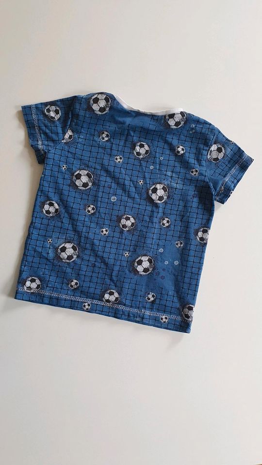 Fußball T-Shirt's handmade 116 in Annaberg-Buchholz