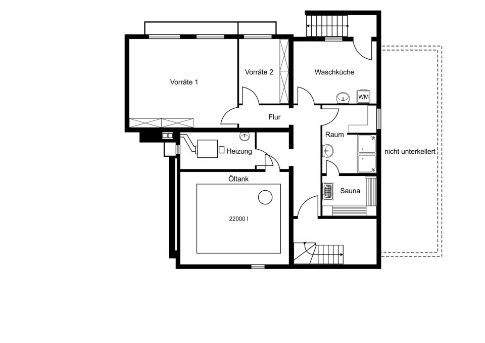 Freistehendes Einfamilienhaus mit Einliegerwohnung in Frankfurt/ Nieder-Eschbach in Frankfurt am Main