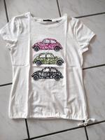 Zero T'Shirt Neu Größe 38 Steinchen weiß Nordrhein-Westfalen - Wülfrath Vorschau