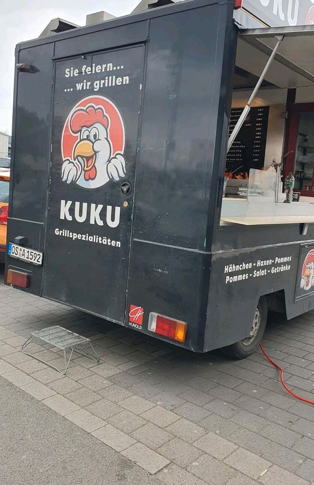 Hänchen Grillwagen aktuell in betrieb in Osnabrück
