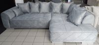 Ecksofa Sentina hell grau L-Form Sofa Couch samt Niedersachsen - Georgsmarienhütte Vorschau