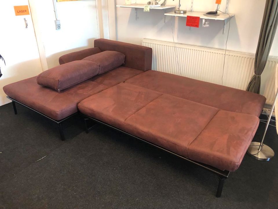 Ecksofa /Couch/Sofa/Loungesofa/Alcantara/Brinkum-Nord in Stuhr