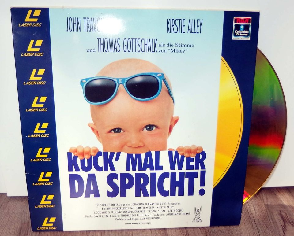 Laserdisc Rocky IV + Kuck mal wer da spricht in Mannheim