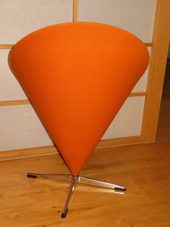 Verner Panton - Cone Chair Tütenstuhl- Orange - Erstauflage 1958 in Frankfurt am Main