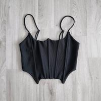 Crop Top Gr.M Corsagenoptik / Korsett Nordrhein-Westfalen - Leverkusen Vorschau