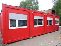 4er Containeranlage, Wohncontainer, Aufenthaltscontainer, Baucontainer, Bürocontainer, Seecontainer, Lagercontainer, Container BA312 Niedersachsen - Seevetal Vorschau