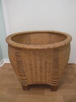 Korb, rund, Holz, DDR, Retro, Antik, Höhe 50 cm Dresden - Klotzsche Vorschau