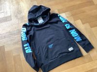 Vingino Hoodie schwarz/blau Gr. 14 / 164 Bayern - Lichtenfels Vorschau