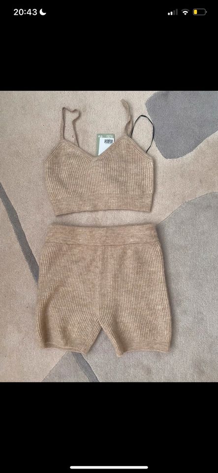 H&M Set Zweiteiler zu verkaufen neu beige braun Größe S in München