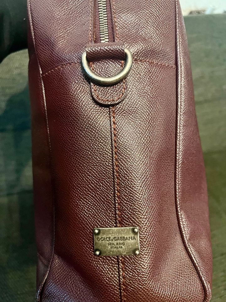 Dolce&Gabbana Leder Business Tasche in Wegscheid