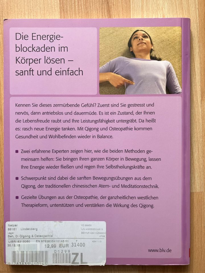 Qigong & Osteopathie Selbsttherapie Übungsbuch in Augsburg