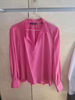 Bailly Diehl Damen Bluse Gr 38 M Seide Seifenbluse pink magenta Hessen - Hanau Vorschau