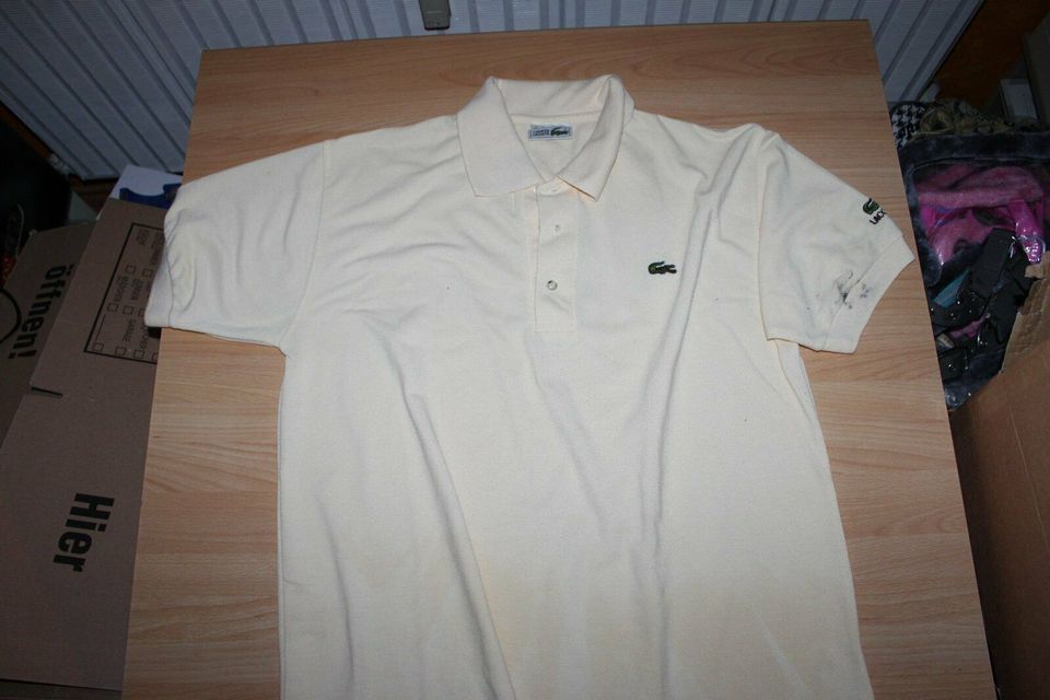 Gelbes Poloshirt von LACOSTA Gr. L in Altenkirchen