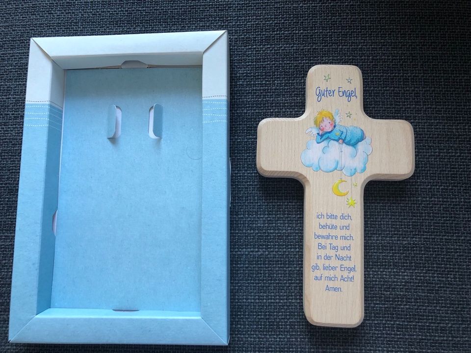 NEU Holzkreuz Kinderkreuz Taufe Buche 18cm natur in Erfurt